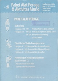 Paket alat peraga & aktivitas murid: Keluaran-Rut