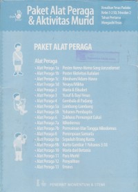 Paket alat peraga & aktivitas murid: Mengasihi Yesus