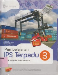 Pembelajaran IPS terpadu 3 utk kls IX SMP dan MTs