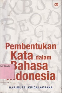 Pembentukan kata dalam bahasa Indonesia