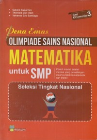 Pena emas Olimpiade Sains Nasional Matematika untuk SMP