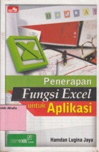 Penerapan fungsi excel untuk aplikasi