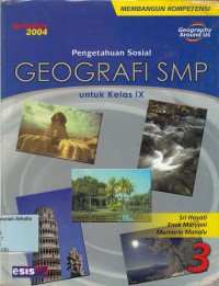 Pengetahuan Sosial Geografi SMP: untuk Kelas IX