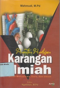 Penuntun penulisan karangan ilmiah