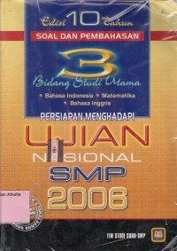 Persiapan Menghadapi Ujian Nasional SMP 2006