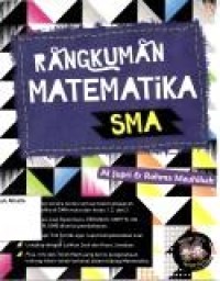 Rangkuman matematika SMA