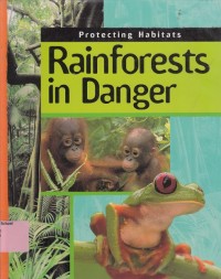 Rainforests in danger