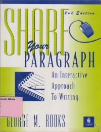 Share your paragraph: an interactive approach to writing