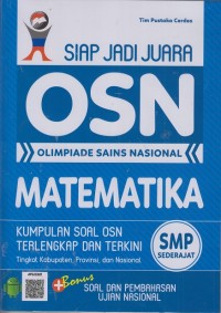 Siap jadi juara OSN Matematika SMP Sederajat