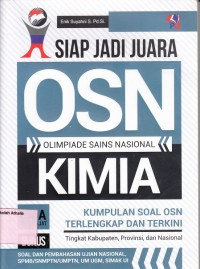 Siap juara OSN Kimia SMA