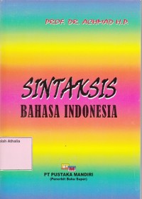 Sintaksis bahasa Indonesia