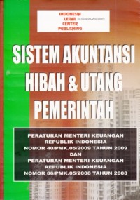 Sistem akuntansi hibah & utang pemerintah