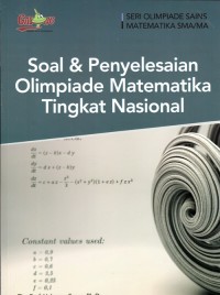 Soal dan penyelesaian olimpiade matematika tingkat nasional