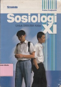 Sosiologi: untuk SMA/MA kelas XI