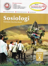 Sosiologi Peminatan Ilmu-Ilmu Sosial Kelas X Semester 1