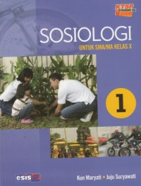 Sosiologi untuk SMA/MA kelas X