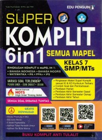 Super Komplit 6 in 1 Semua Mapel Kelas 7 SMP