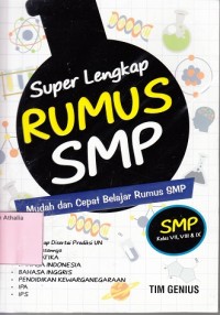 Super Lengkap Rumus SMP