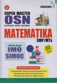 Super master OSN Matematika SMP/MTs