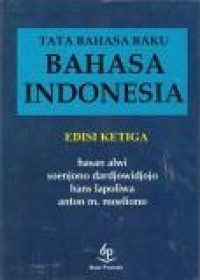 Tata Bahasa Baku Bahasa Indonesia