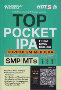 TOP Pocket IPA SMP/MTs kelas7,8,9 Kurikulum Merdeka