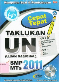 Taklukan UN (Ujian Nasional) SMP MTs 2011