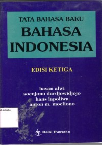 Tata bahasa baku Bahasa Indonesia