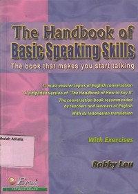 The Handbook of Basic Speaking Skills