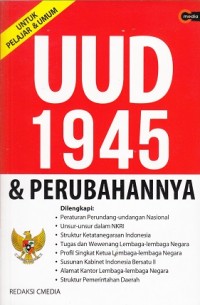 UUD 1945 & Perubahannya