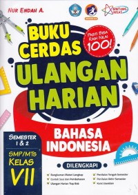 Buku Cerdas Ulangan Harian Bahasa Indonesia Kelas VII