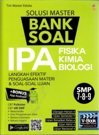 Solusi master bank soal IPA SMP 7-8-9