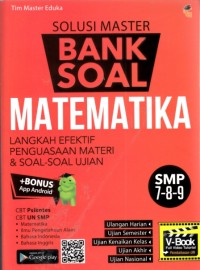 Solusi master & bank soal Matematika SMP 7-8-9