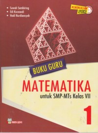 Buku Guru Matematika: untuk SMP-MTs Kelas VII