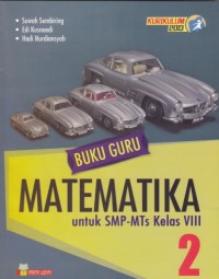 Buku Guru Matematika: untuk SMP/MTs Kelas VIII