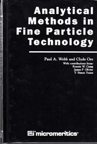 Analytical Methods in Fine Particle Technology
