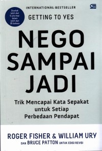 Nego Sampai Jadi