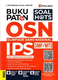 Buku Paten OSN Ilmu Pengetahuan Sosial SMP/MTs