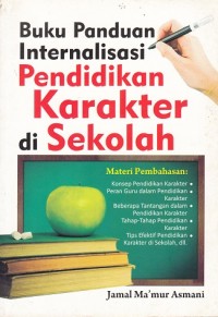 Buku Panduan Internalisasi Pendidikan Karakter di Sekolah