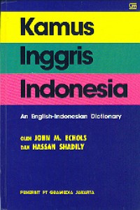 Kamus Indonesia-Inggris
