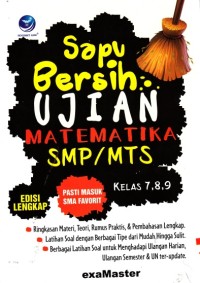 Sapu Bersih Ujian Matematika SMP