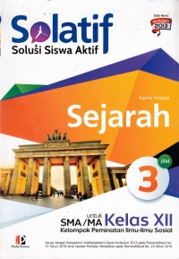 Sejarah Indonesia untuk SMA/MA/SMK Kelas XII
