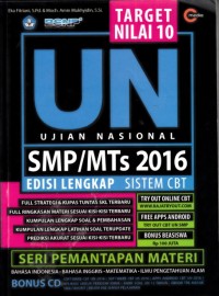 Target Nilai 10 UN SMP/MTs 2016