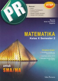 Matematika - Kelas X semester 2 (KTSP)